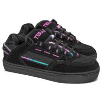 Tênis Tesla Coil Black Purple Original Tênis Tesla Coil Black Purple Original