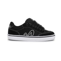 Tênis Tesla Flow Black White Original Estiloso -