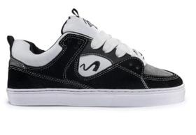 Tênis Tesla Fusion Black White Skate Tênis Tesla Fusion Black White Skate