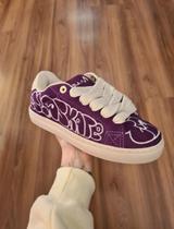 Tenis tesla hertz art - purple