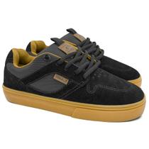 Tênis Tesla TG 02 Preto Gum Tênis Tesla TG 02 Preto Gum