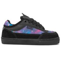 Tênis Tesla Unissex Camurça Vedanta Galaxia Preto