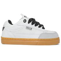Tênis Tesla Unissex Couro Vedanta White Gum Branco Tênis Tesla Unissex Couro Vedanta White Gum Branco