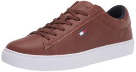 Tênis Tommy Hilfiger Brecon Cognac para homens tamanho 7 (EUA)