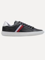 Tênis Tommy Hilfiger Masculino Couro Daniel 6A2 Azul Escuro Tênis Tommy Hilfiger Masculino Couro Daniel 6A2 Azul Escuro