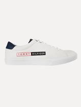 Tênis Tommy Hilfiger Masculino Couro Hockney 12Y Box Sneaker Branco