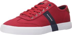 Tênis Tommy Hilfiger Pandora Masculino - Vermelho/Azul/Mocha - Tamanho 8