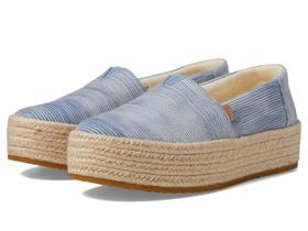 Tênis TOMS Valencia Slip-On Espadrille Azul Pastel 11 Tênis TOMS Valencia Slip-On Espadrille Azul Pastel 11