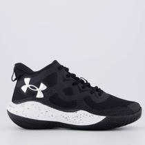 Tênis Under Armour Bankshot SE Preto e Branco Tênis Under Armour Bankshot SE Preto e Branco
