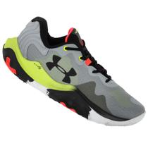 Tênis Under Armour Basket Buzzer Cinza - Masculino Tênis Under Armour Basket Buzzer Cinza - Masculino