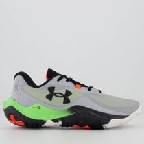 Tênis Under Armour Buzzer 2 Cinza e Verde