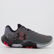 Tênis Under Armour Buzzer Preto e Cinza