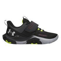 Tênis Under Armour Buzzer SE Basquete Preto e Amarelo - Masculino