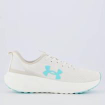 Tênis Under Armour Charged Great Feminino Bege Tênis Under Armour Charged Great Feminino Bege