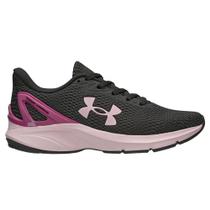 Tênis Under Armour Charged Prompt SE Corrida Preto e Rosa - Feminino