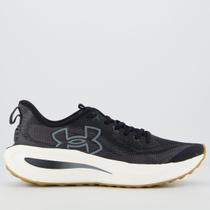 Tênis Under Armour Charged Skyline 5 Preto e Branco Tênis Under Armour Charged Skyline 5 Preto e Branco