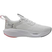 Tenis Under Armour Charged Slight 3 Corrida Branco e Prata - Masculino