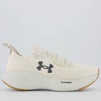 Tênis Under Armour Charged Slight 3 SE Branco e Cinza Tênis Under Armour Charged Slight 3 SE Branco e Cinza