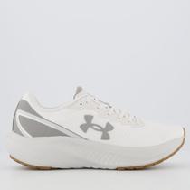Tênis Under Armour Charged Wing 2 Branco e Cinza Tênis Under Armour Charged Wing 2 Branco e Cinza