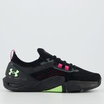 Tênis Under Armour Tribase Cross 2 SE Feminino Preto e Roxo Tênis Under Armour Tribase Cross 2 SE Feminino Preto e Roxo