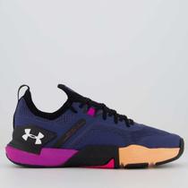 Tênis Under Armour Tribase Cross SE Marinho e Rosa Tênis Under Armour Tribase Cross SE Marinho e Rosa