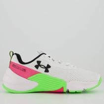 Tênis Under Armour Tribase Reps 2 Branco e Rosa Tênis Under Armour Tribase Reps 2 Branco e Rosa