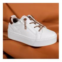 Tenis unico feminino ramarim 230000 2393229 napa branco