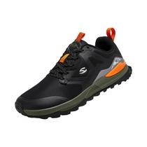 Tênis Unissex Antiderrapante Para Caminhada E Corrida Em Trilhas, material sintético, Cadarço, Sneakers