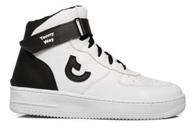 Tênis Unissex Force Botinha Cano Alto Confortável