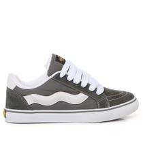 Tênis Unissex Mad Rats Bulky Classic 90 Cinza/Branco