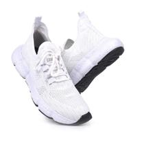 Tenis Unissex Respiravel Confortavel Knit Fast Pro Esportivo Caminhada Corrida Academia