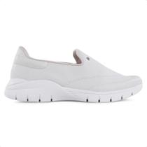 Tênis Usaflex Básico Slip On Branco Feminino