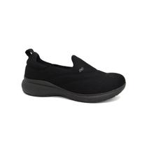 Tenis Usaflex Casual Feminino Slip On Ab6415 Preto