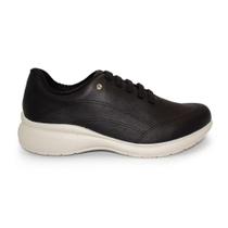 Tênis Usaflex Feminino Couro Casual AB6414