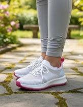 Tênis Usaflex Poofy Tricot Conforto Leveza e Estilo
