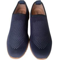 Tênis Usaflex Slip On Tricot Monograma AE2208