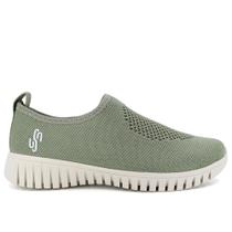 Tenis usaflex slip on tricot monograma Tenis usaflex slip on tricot monograma