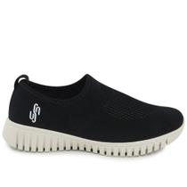 Tenis usaflex slip on tricot monograma Tenis usaflex slip on tricot monograma