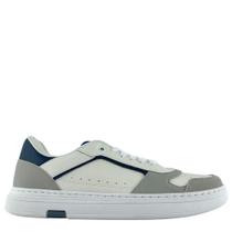 Tênis Velluti Masculino Branco Com Detalhes WE63S Tênis Velluti Masculino Branco Com Detalhes WE63S