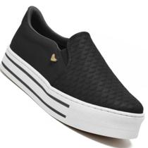 Tenis Via Marte 010-035 Slip On Feminino Tenis Via Marte 010-035 Slip On Feminino