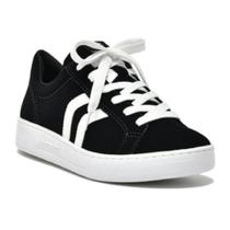 Tenis Via Marte 064-001-01 Preto/Branco TAMANHO:38COR:PRETO Tenis Via Marte 064-001-01 Preto/Branco TAMANHO:38COR:PRETO