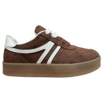 Tênis Via marte 216-001 Feminino Dark Brown