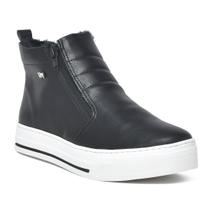 Tênis Via Marte Cano Alto Flatform Pelo Interno 22-1101-02