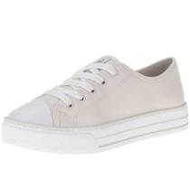 Tenis Via Marte Casual Feminino Offwhite 22-10305-01