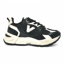 Tênis Via Marte Casual Preto Feminino - Conforto e Estilo