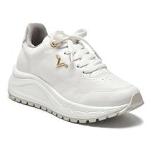 Tênis Via Marte Chunky Sneakers Flatform Jogging 136-002 Branco Tênis Via Marte Chunky Sneakers Flatform Jogging 136-002 Branco