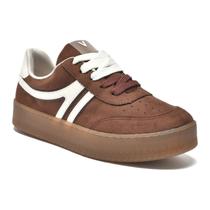 Tênis Via Marte Feminino Camurça Casual 216-001-01