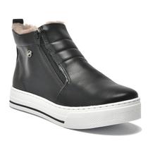 Tênis Via Marte Feminino Cano Alto Ziper Bota Forrado Pelo Tênis Via Marte Feminino Cano Alto Ziper Bota Forrado Pelo