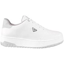 tênis via marte feminino napa flatform branco casual tênis via marte feminino napa flatform branco casual