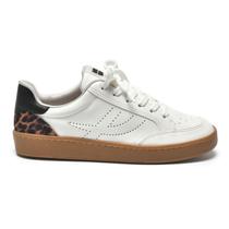 Tênis Via Marte Feminino Napa Leopardo Onça Milk 213-001-02